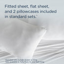  Tempur-Pedic TEMPUR Rayon from Bamboo Sheet Set White (Full) IMAGE 11