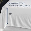  Tempur-Pedic TEMPUR Rayon from Bamboo Sheet Set White (Full) IMAGE 3