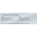  Tempur-Pedic TEMPUR Rayon from Bamboo Sheet Set White (California King ) IMAGE 19