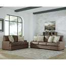  Benchcraft VillaCourt Stationary Leather Look Loveseat 7490935 IMAGE 5