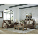  Benchcraft VillaCourt Stationary Leather Look Loveseat 7490935 IMAGE 6