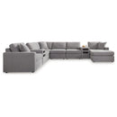  Signature Design by Ashley Modmax Fabric 8 pc Sectional 9210417S/9210427/9210427/9210446/9210446/9210446/9210464/9210477 IMAGE 1