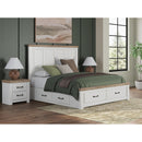  Size_King -- Signature Design by Ashley Savonport Panel Bed with Storage IMAGE 2
