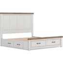  Size_King -- Signature Design by Ashley Savonport Panel Bed with Storage IMAGE 5