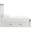  Size_King -- Signature Design by Ashley Savonport Panel Bed with Storage IMAGE 6