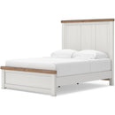  Size_Queen -- Signature Design by Ashley Savonport Panel Bed with Storage IMAGE 7