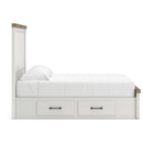  Size_King --  Savonport B4615B13 King Panel Bed with Storage IMAGE 5