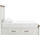  Size_King --  Savonport B4615B13 King Panel Bed with Storage IMAGE 6