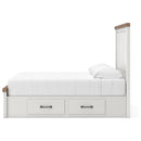  Size_Queen -- Signature Design by Ashley Savonport Panel Bed with Storage IMAGE 5