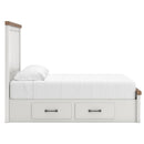  Size_Queen -- Signature Design by Ashley Savonport Panel Bed with Storage IMAGE 6
