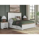  Size_King --  Savonport B4615B15 King Panel Bed with Storage IMAGE 2