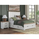  Size_Queen -- Signature Design by Ashley Savonport Panel Bed with Storage IMAGE 2