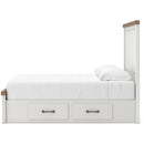  Size_Queen -- Signature Design by Ashley Savonport Panel Bed with Storage IMAGE 8