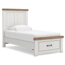  Size_Twin --  Savonport B4615B5 Twin Panel Storage Bed IMAGE 1