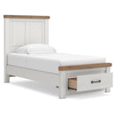  Size_Twin --  Savonport B4615B5 Twin Panel Storage Bed IMAGE 3