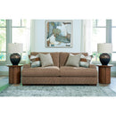  Manufacturer Color_Pecan -- Signature Design by Ashley Jayne Park Stationary Fabric Sofa IMAGE 4