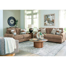  Manufacturer Color_Pecan -- Signature Design by Ashley Jayne Park Stationary Fabric Sofa IMAGE 7