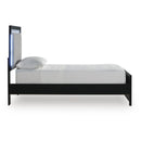  Size_Twin -- Signature Design by Ashley Maeling Upholstered Panel Bed IMAGE 2