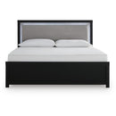  Size_King --  Maeling PCB1115B8 King Upholstered Panel Bed IMAGE 4
