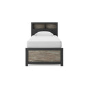  Size_Twin -- Signature Design by Ashley Broachmyn Bookcase Bed IMAGE 3