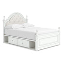  Size_Full -- Signature Design by Ashley Kozlani Upholstered Panel Bed with Storage IMAGE 1