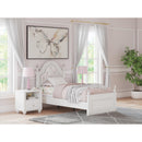  Size_Twin -- Signature Design by Ashley Kozlani Upholstered Panel Bed IMAGE 6