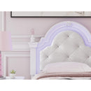  Size_Twin -- Signature Design by Ashley Kozlani Upholstered Panel Bed IMAGE 9