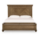  Size_King -- Karallin PCB782B8 King Panel Storage Bed IMAGE 3
