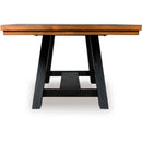  Signature Design by Ashley Greddinton Dining Table with Trestle Base PCD824-55B/PCD824-55T IMAGE 5