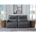  Manufacturer Color_Blue -- ModZ U14001S1 2 pc Power Reclining Sectional Loveseat IMAGE 1