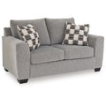  Manufacturer Color_Flint -- Loreo 6310335 Loveseat IMAGE 1