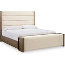  Size_California King -- Marxmore B863B5 California King Upholstered Storage Bed IMAGE 1