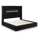  Size_Queen -- Signature Design by Ashley Tayleena Panel Bed IMAGE 3