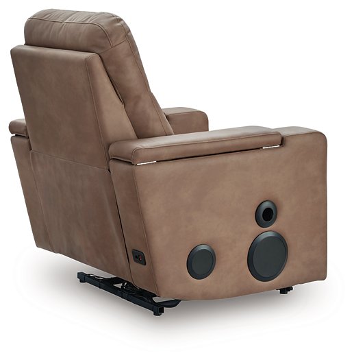 Lorrenton Power Glider Recliner with Audio System - Atchison Furniture Company (Atchison, KS)