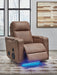 Lorrenton Power Glider Recliner with Audio System - Atchison Furniture Company (Atchison, KS)