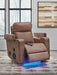 Lorrenton Power Glider Recliner with Audio System - Atchison Furniture Company (Atchison, KS)