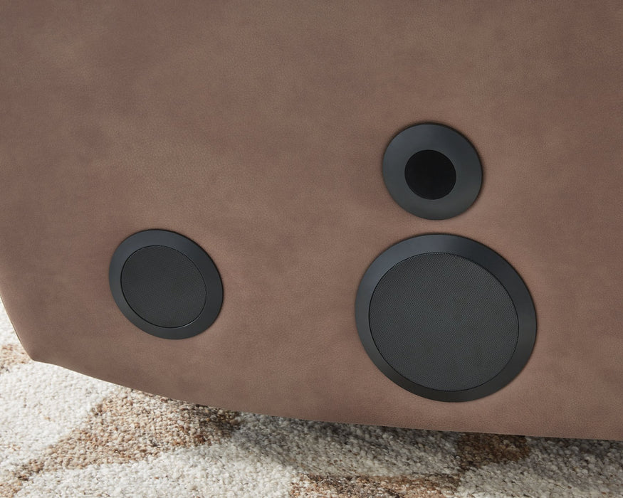 Lorrenton Power Glider Recliner with Audio System - Atchison Furniture Company (Atchison, KS)