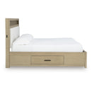  Signature Design by Ashley Calmoro B602B8 King Bookcase Bed IMAGE 4