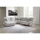  Signature Design by Ashley Acklen Place 93605S22 5 pc Power Reclining Sectional with Chaise IMAGE 1