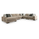  Benchcraft Linenhause 31803S14 6 pc Sectional with Chaise IMAGE 1