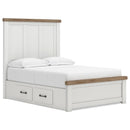  Benchcraft Savonport B4615B25 Full Panel Bed with Storage IMAGE 1