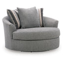  Signature Design by Ashley Creston Heights PC6410621 Oversized Swivel Accent Chair IMAGE 1