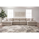  Signature Design by Ashley Nexora-Court PC68008S9 4 pc Double Chaise Sectional IMAGE 2