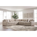  Signature Design by Ashley Nexora-Court PC68008S17 5 pc Sectional IMAGE 3