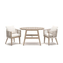  Signature Design by Ashley Ivory Vine PCP352-050 Chairs with Cushion and Table Set IMAGE 2