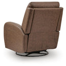  Signature Design by Ashley Motion-Max PCU1550195 Swivel Glider Power Recliner IMAGE 4