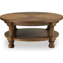  Signature Design by Ashley Chadworth T614-8 Round Cocktail Table IMAGE 3