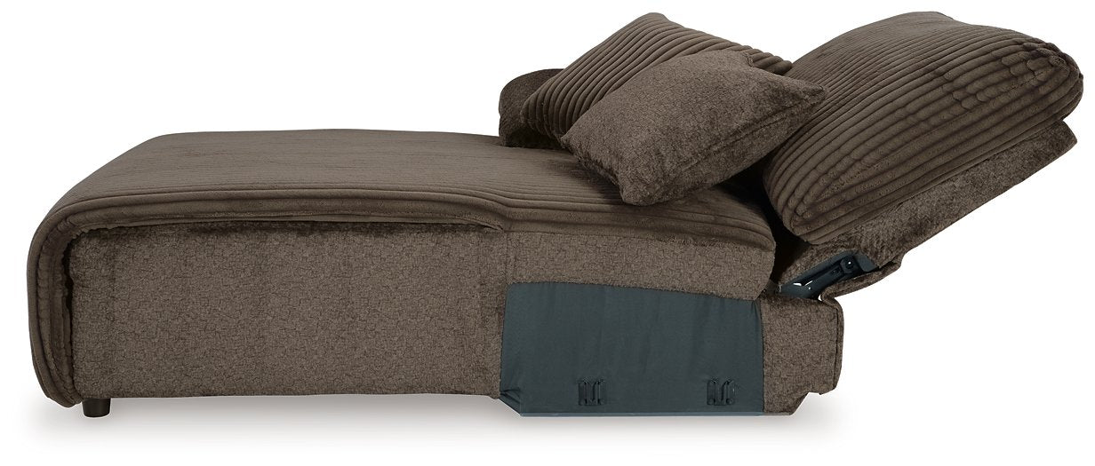 Top Tier Reclining Sectional with Chaise - Atchison Furniture Company (Atchison, KS)