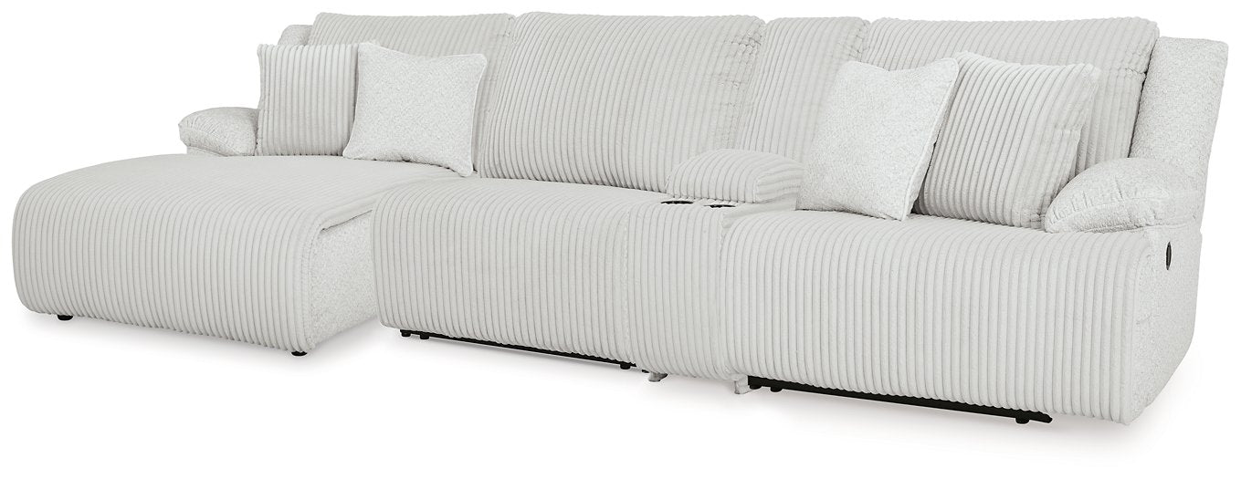 Top Tier Reclining Sectional with Chaise - Atchison Furniture Company (Atchison, KS)