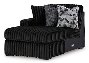 Midnight-Madness Sectional with Chaise - Atchison Furniture Company (Atchison, KS)
